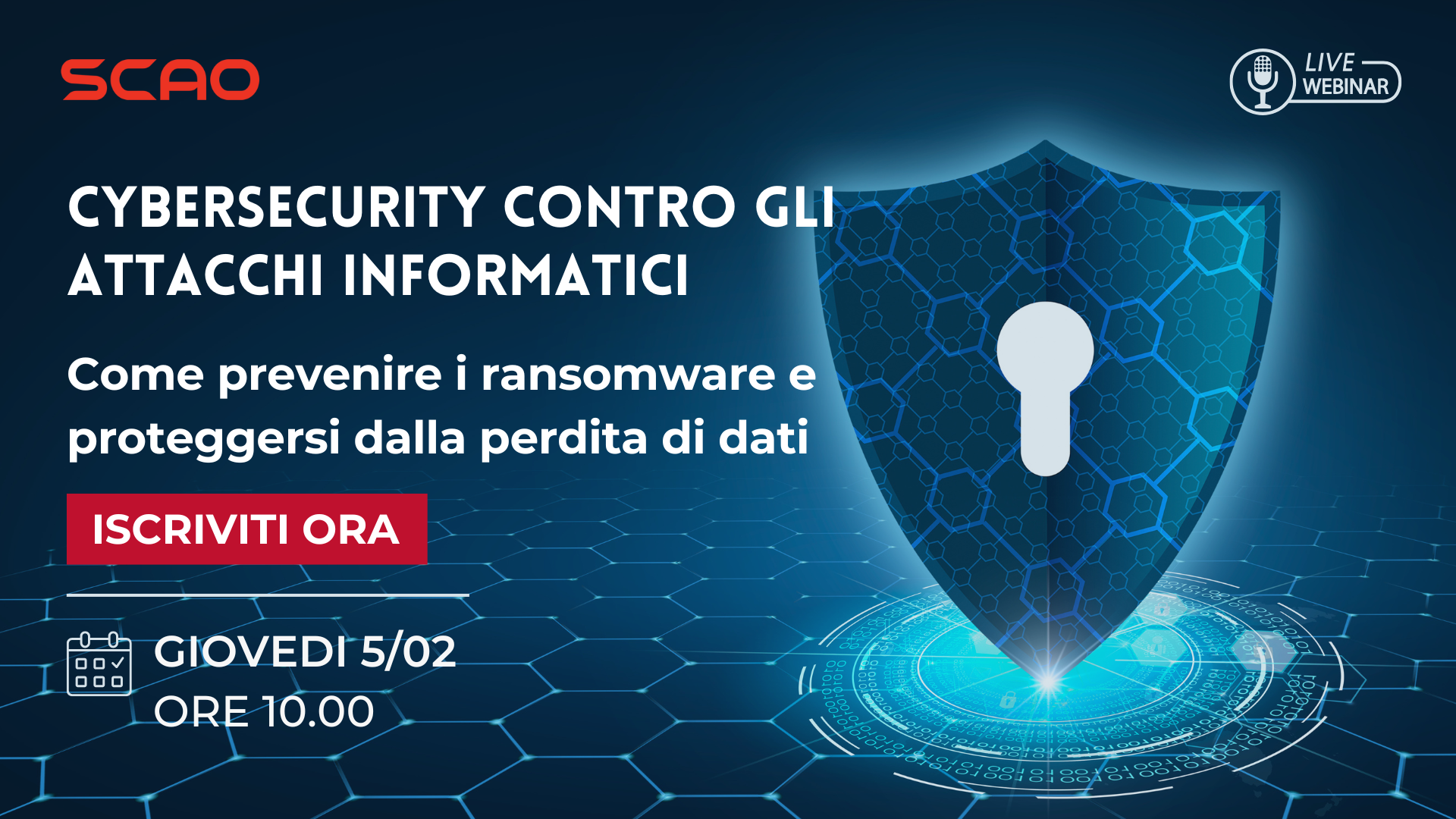 Cybersecurity contro gli attacchi informatici: prevenire i ransomware e proteggersi dalla perdita di dati